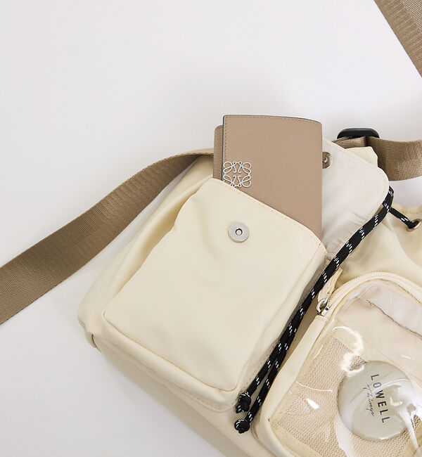 LOWELL things「【再入荷】オシゴト/巾着ショルダーバッグ【推し活】」|ショルダー・メッセンジャー|