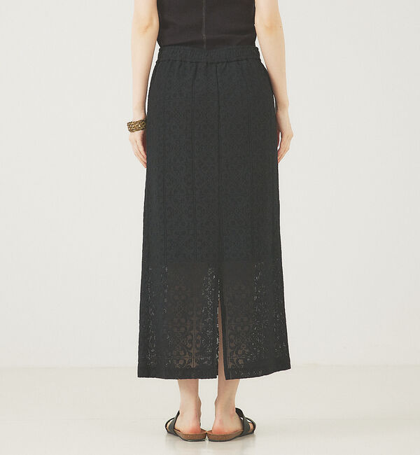 abahouse mavie「レースタイトスカート」|スカート|