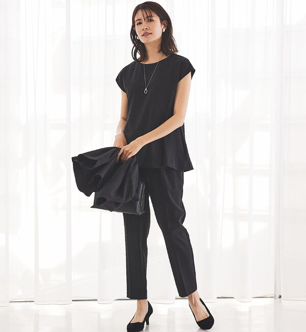 abahouse mavie「【エニデイカセット】フレンチスリーブセットアップ」|スーツ|