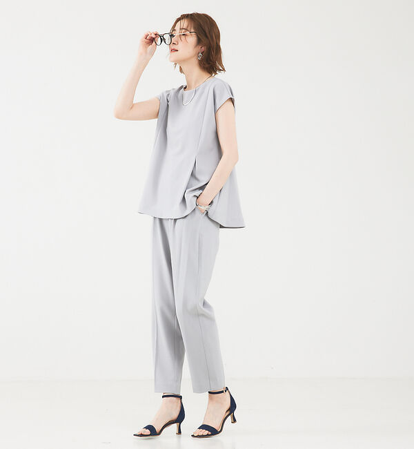 abahouse mavie「【エニデイカセット】フレンチスリーブセットアップ」|スーツ|