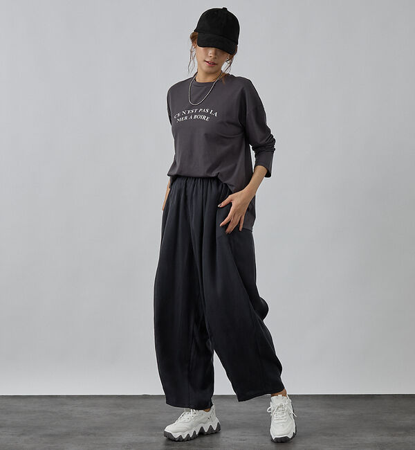 abahouse mavie「ロゴロンT」|Tシャツ・カットソー|