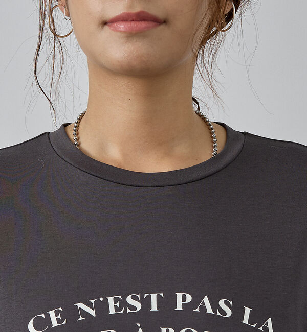 abahouse mavie「ロゴロンT」|Tシャツ・カットソー|