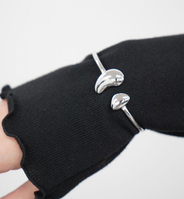 abahouse mavie「【NOVA】サージカルステンレスカーブバングル」|ブレスレット・バングル|