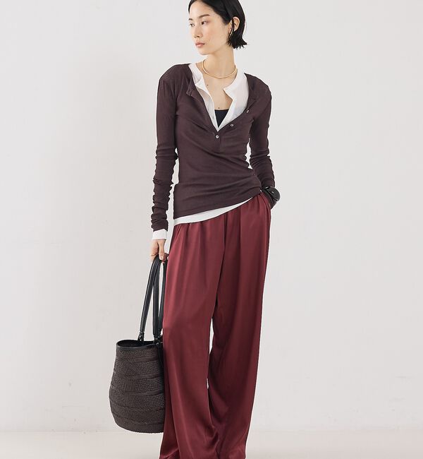 The Store by C' 「【COCUCA】ウォッシャブルシルクパンツ」|その他|