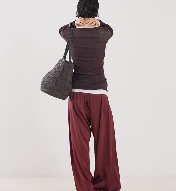 The Store by C' 「【COCUCA】ウォッシャブルシルクパンツ」|その他|