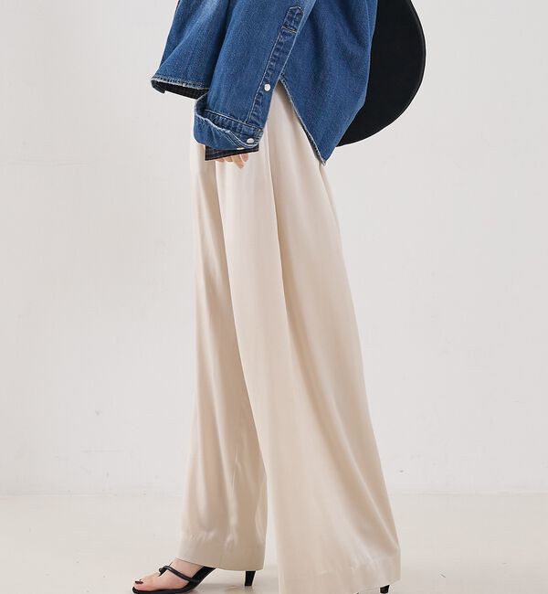 The Store by C' 「【COCUCA】ウォッシャブルシルクパンツ」|その他|