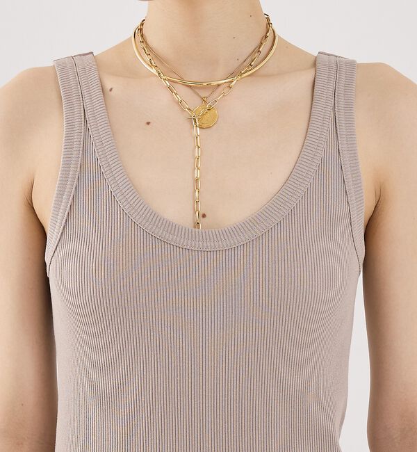 The Store by C' 「【COCUCA】チュニックリブタンク」|キャミソール|