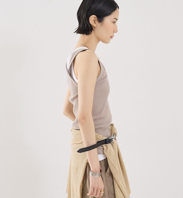 The Store by C' 「【COCUCA】チュニックリブタンク」|キャミソール|