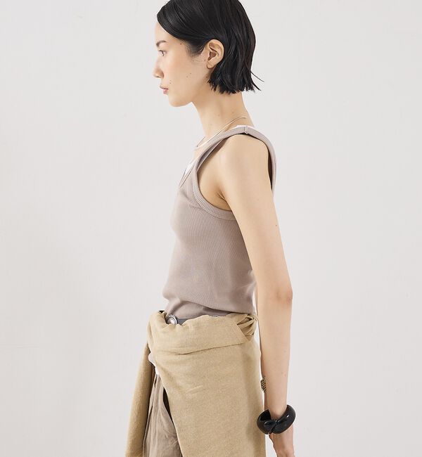 The Store by C' 「【COCUCA】チュニックリブタンク」|キャミソール|