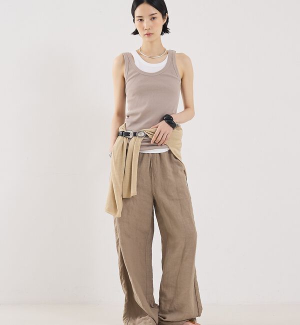 The Store by C' 「【COCUCA】チュニックリブタンク」|キャミソール|