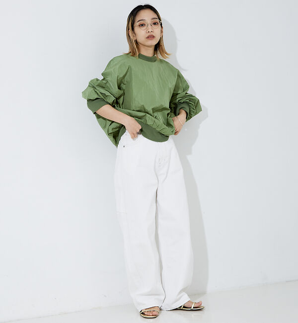 NOMINE「カーブデニム パンツ」|デニム|