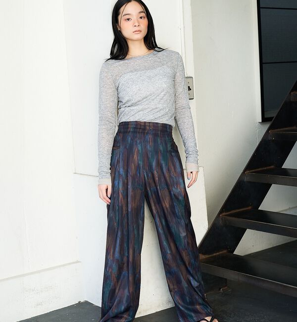 NOMINE「ダブルスリーブ シアー ロンT」|Tシャツ・カットソー|