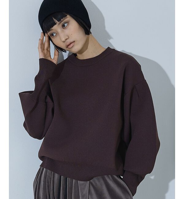 NOMINE「プレーティングニット プルオーバー（ラメ混・無地）」|ニット・セーター|その他1