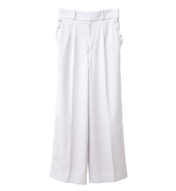 TIARA「フリルポケットワイドストレートパンツ」|その他|