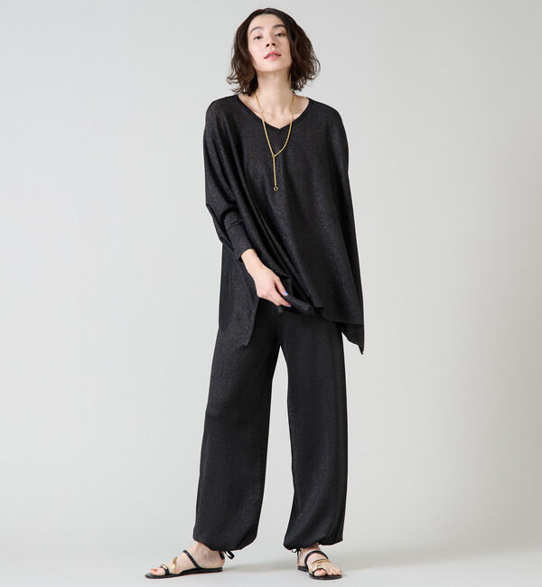 Liesse「ラメニットパンツ」|その他|
