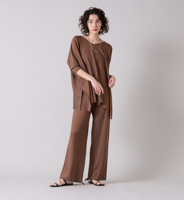 Liesse「ラメニットパンツ」|その他|