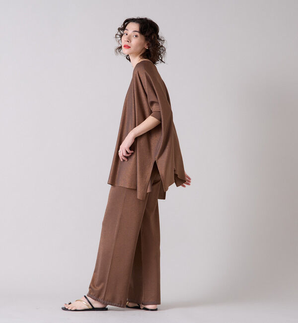 Liesse「ラメニットパンツ」|その他|