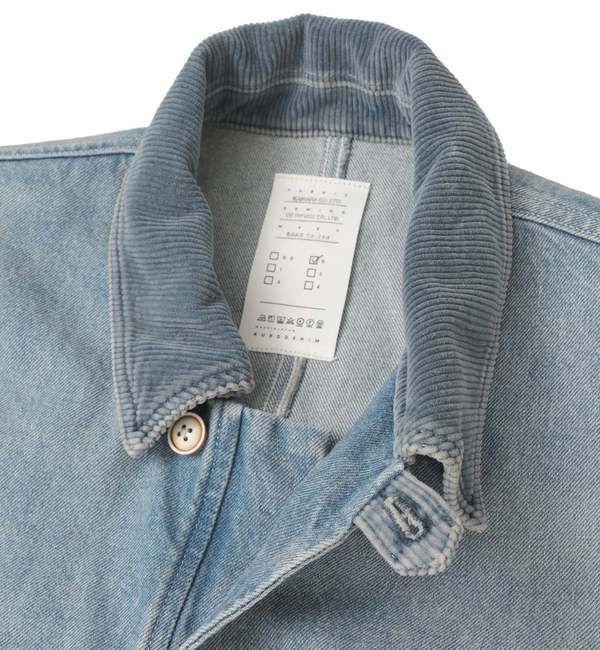 SOFFITTO「【KURO/クロ】DENIM HALF COAT」|デニムジャケット|