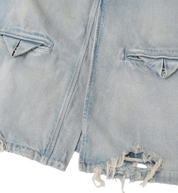 SOFFITTO「【KURO/クロ】DENIM HALF COAT」|デニムジャケット|