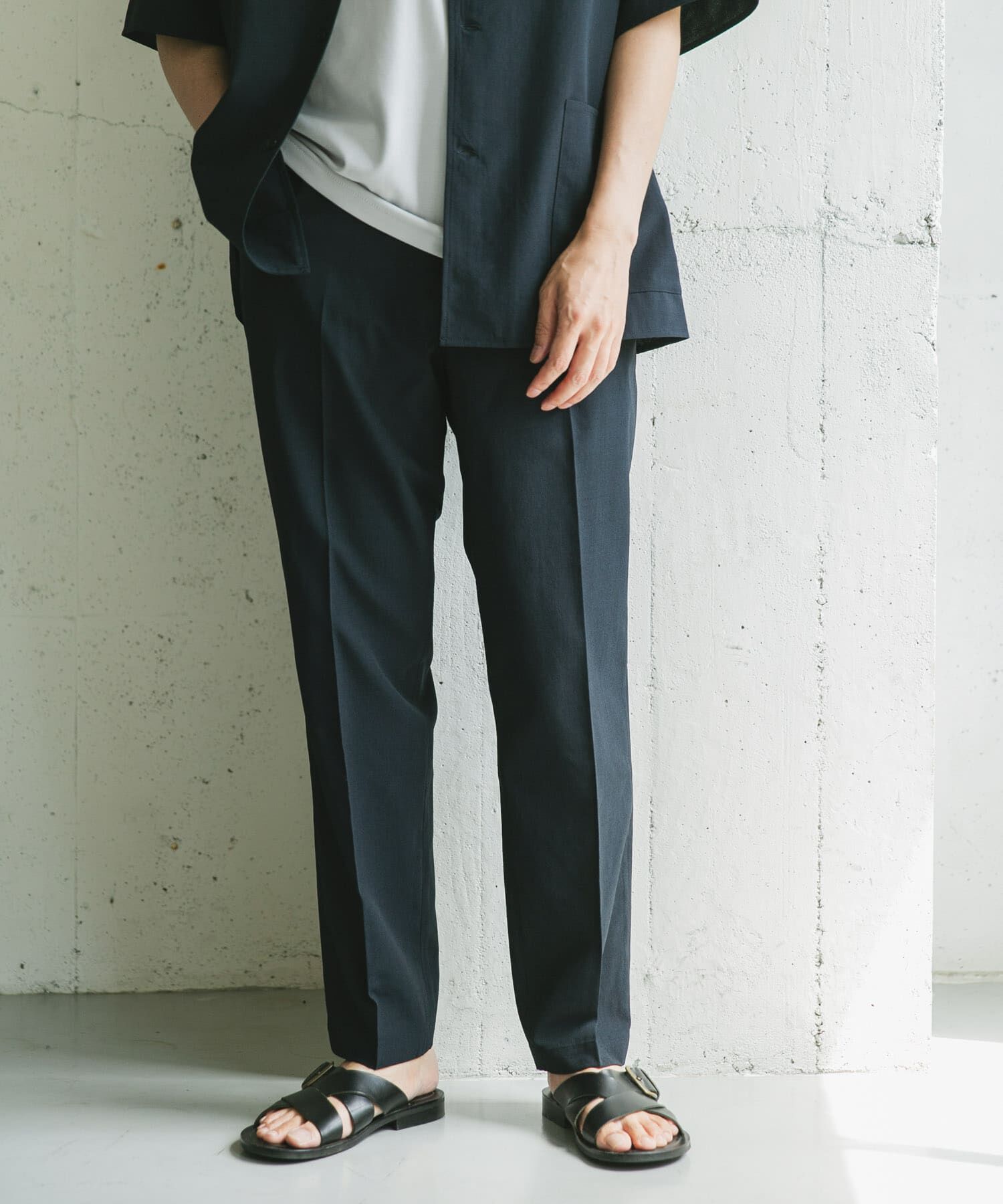 URBAN RESEARCH DOORS「『UR TECH DRYLUXE』『イージーケア/速乾/UVカット』テーパードパンツ」|その他|