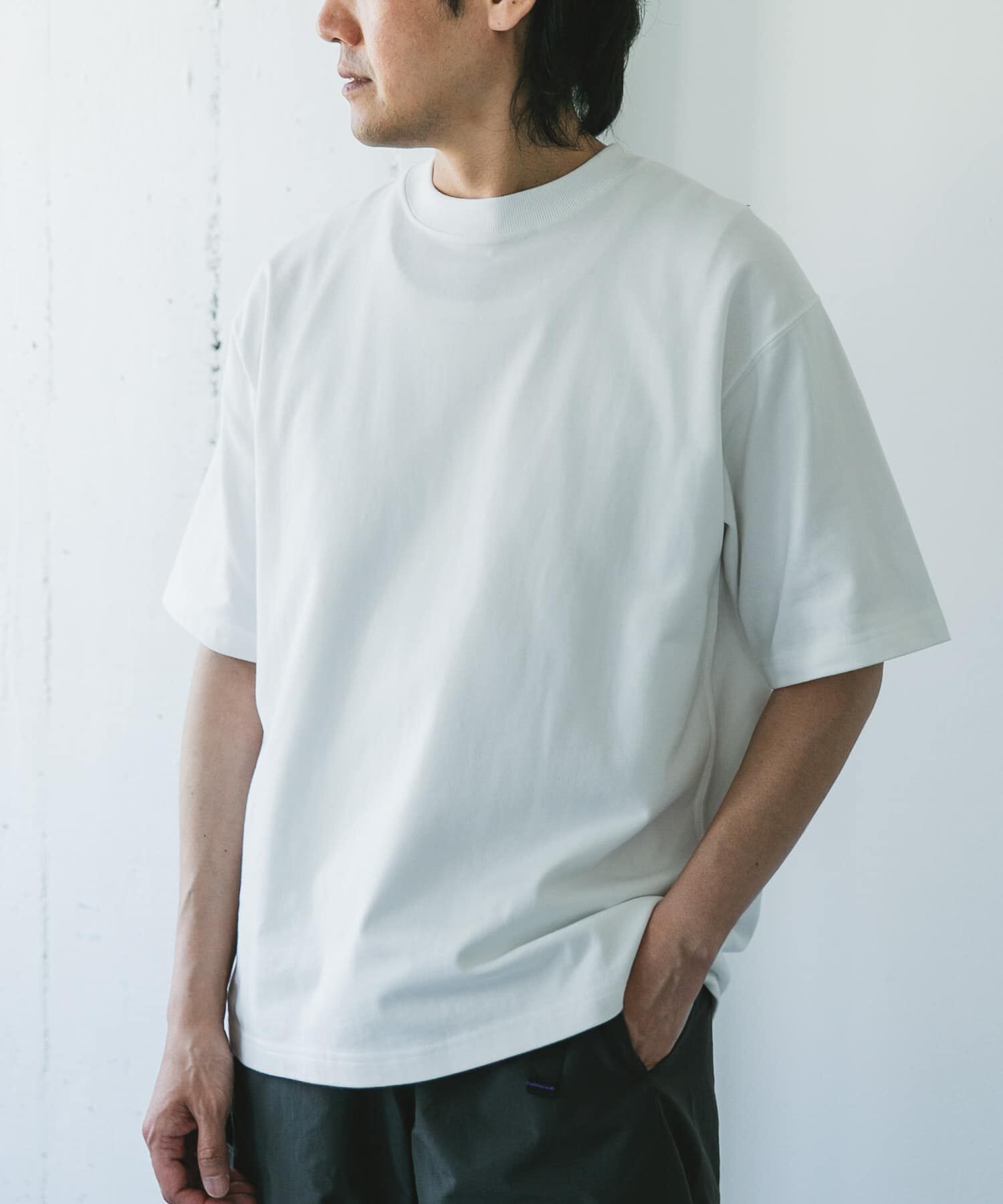 URBAN RESEARCH DOORS「10.5オンス ヘビーウェイト ショートスリーブ Tシャツ」|Tシャツ・カットソー|