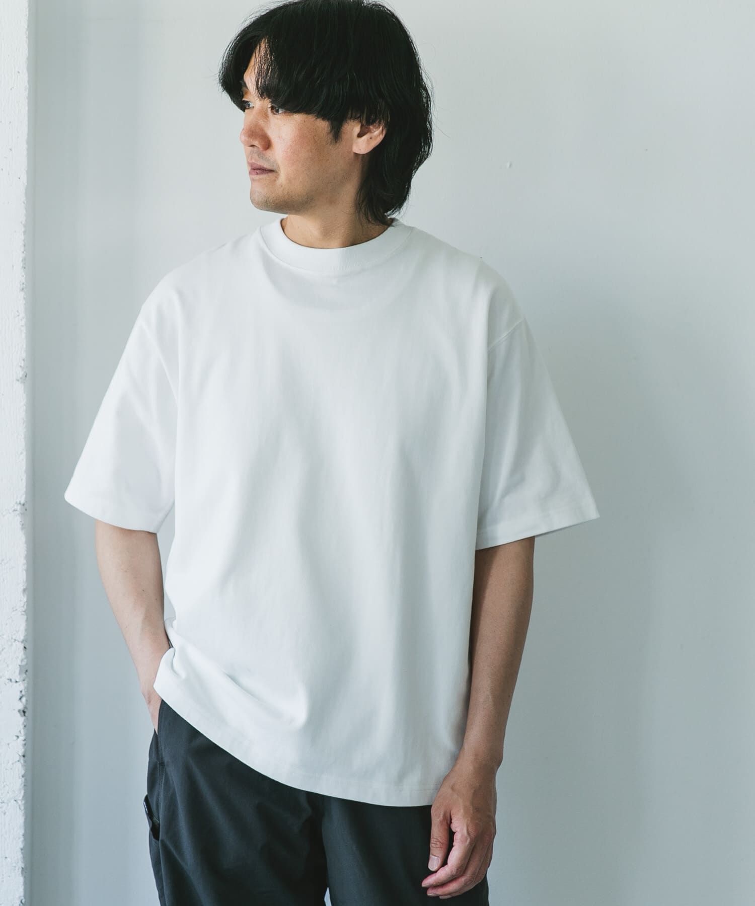 URBAN RESEARCH DOORS「10.5オンス ヘビーウェイト ショートスリーブ Tシャツ」|Tシャツ・カットソー|