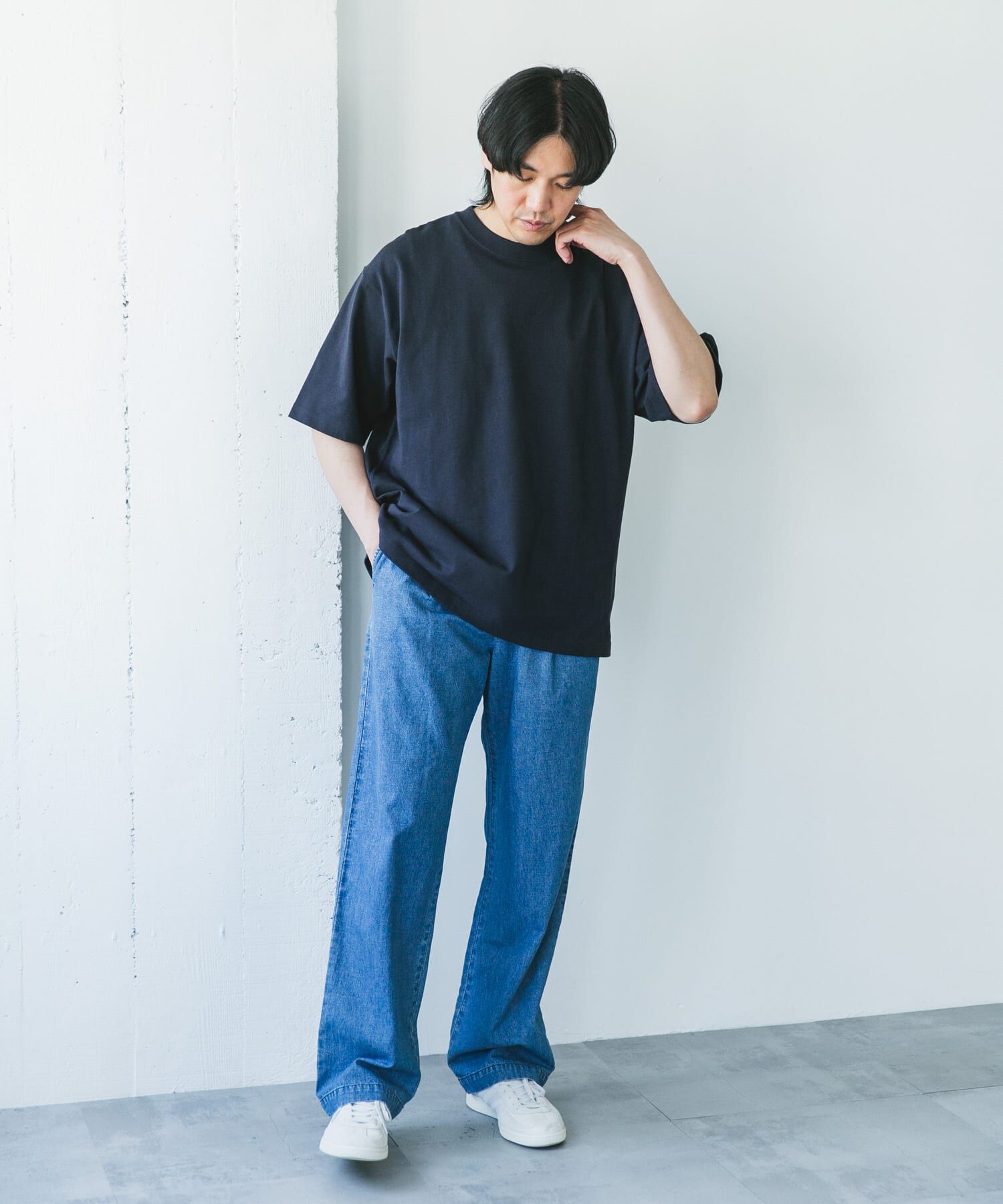 URBAN RESEARCH DOORS「10.5オンス ヘビーウェイト ショートスリーブ Tシャツ」|Tシャツ・カットソー|