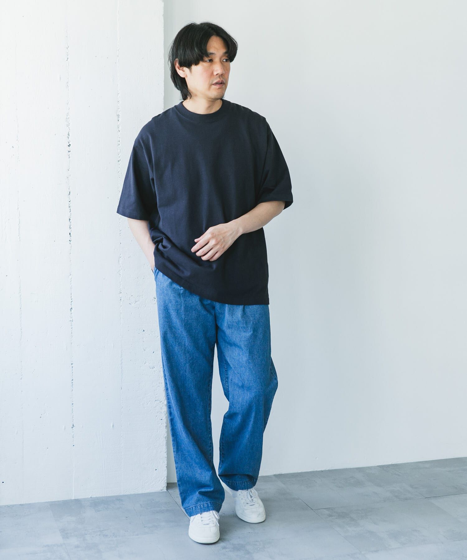 URBAN RESEARCH DOORS「10.5オンス ヘビーウェイト ショートスリーブ Tシャツ」|Tシャツ・カットソー|