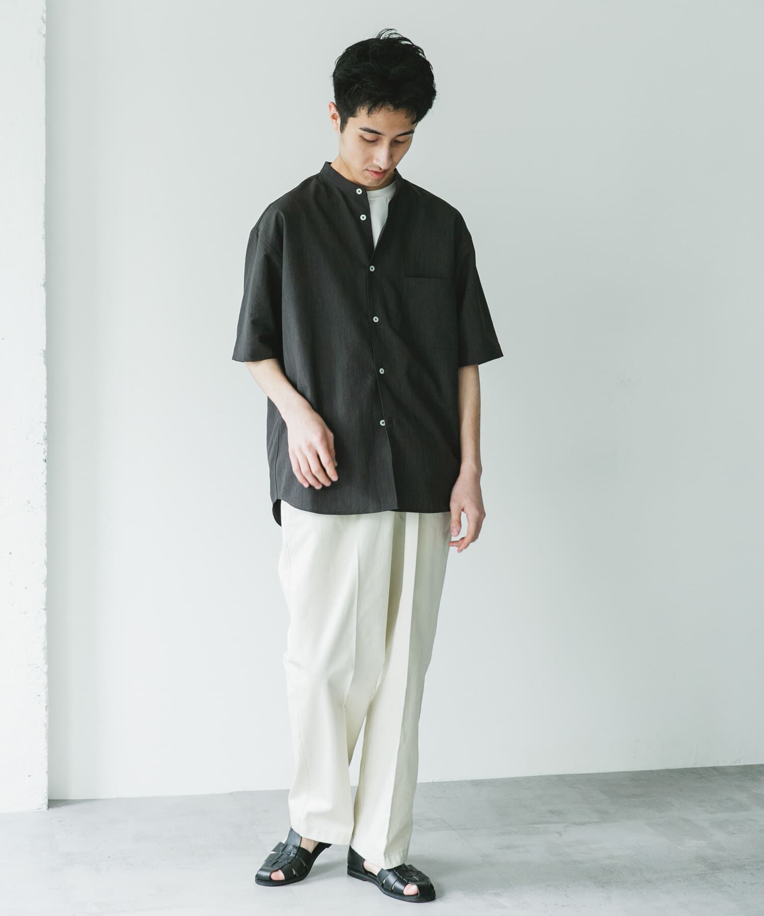 URBAN RESEARCH DOORS「『XLｻｲｽﾞ/WEB限定』『吸水速乾』ｾｵｱﾙﾌｧﾊﾞﾝﾄﾞｶﾗｰｼｮｰ 」|シャツ・ブラウス|