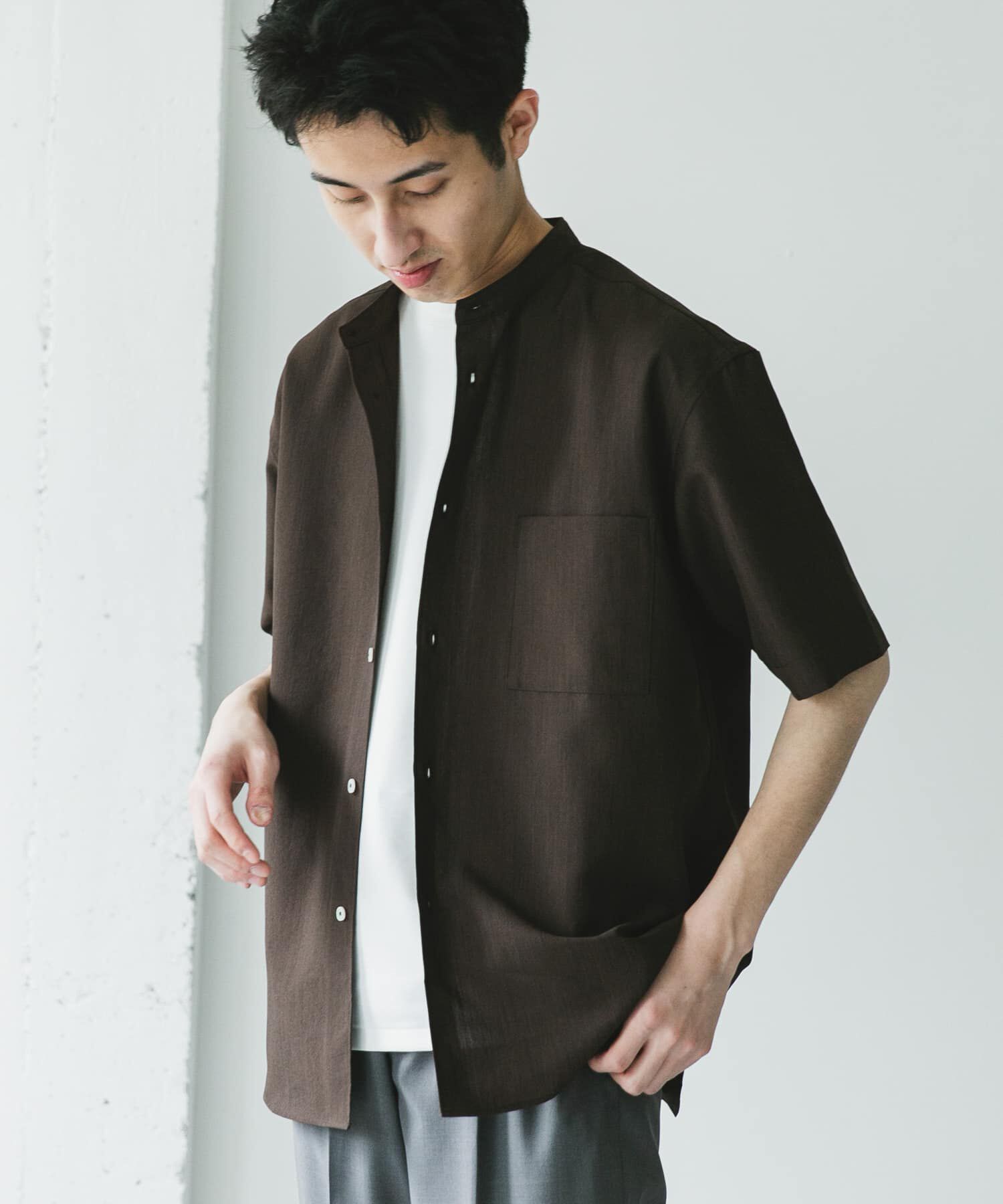 URBAN RESEARCH DOORS「『XLｻｲｽﾞ/WEB限定』『吸水速乾』ｾｵｱﾙﾌｧﾊﾞﾝﾄﾞｶﾗｰｼｮｰ 」|シャツ・ブラウス|