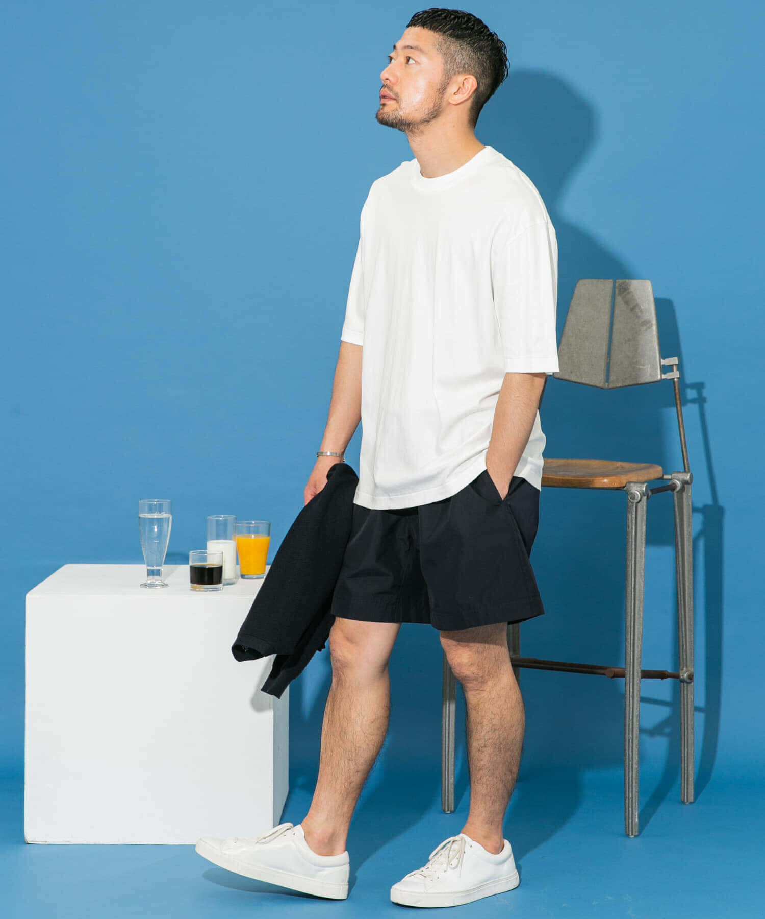 URBAN RESEARCH ROSSO「『XLサイズあり』『UR TECH』防汚加工 リラックスクルーネックTシャツ」|Tシャツ・カットソー|