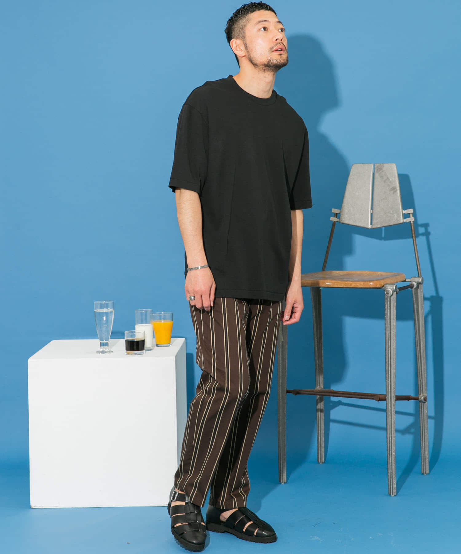 URBAN RESEARCH ROSSO「『XLサイズあり』『UR TECH』防汚加工 リラックスクルーネックTシャツ」|Tシャツ・カットソー|