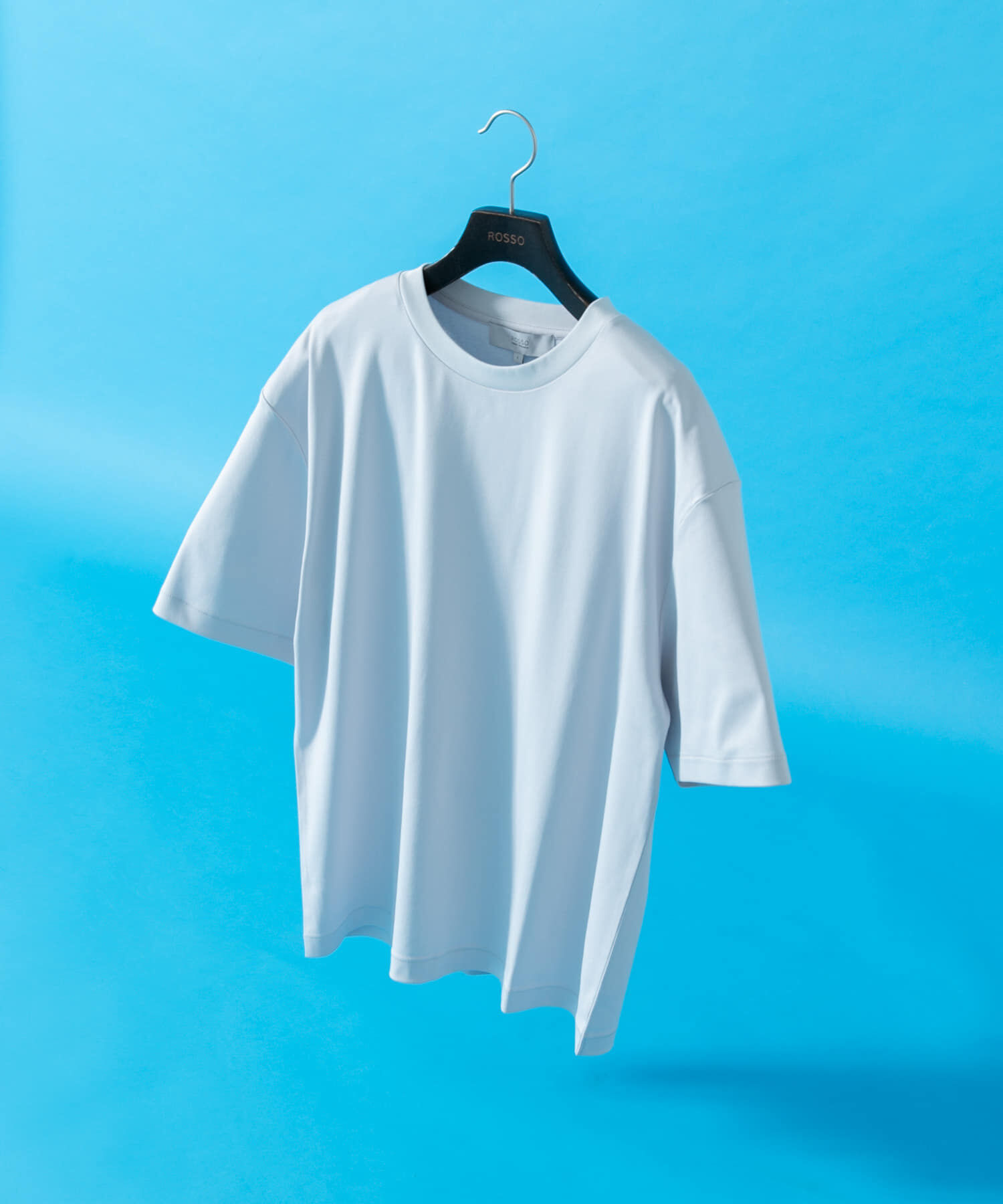 URBAN RESEARCH ROSSO「『XLサイズあり』『UR TECH』防汚加工 リラックスクルーネックTシャツ」|Tシャツ・カットソー|ライトグレー