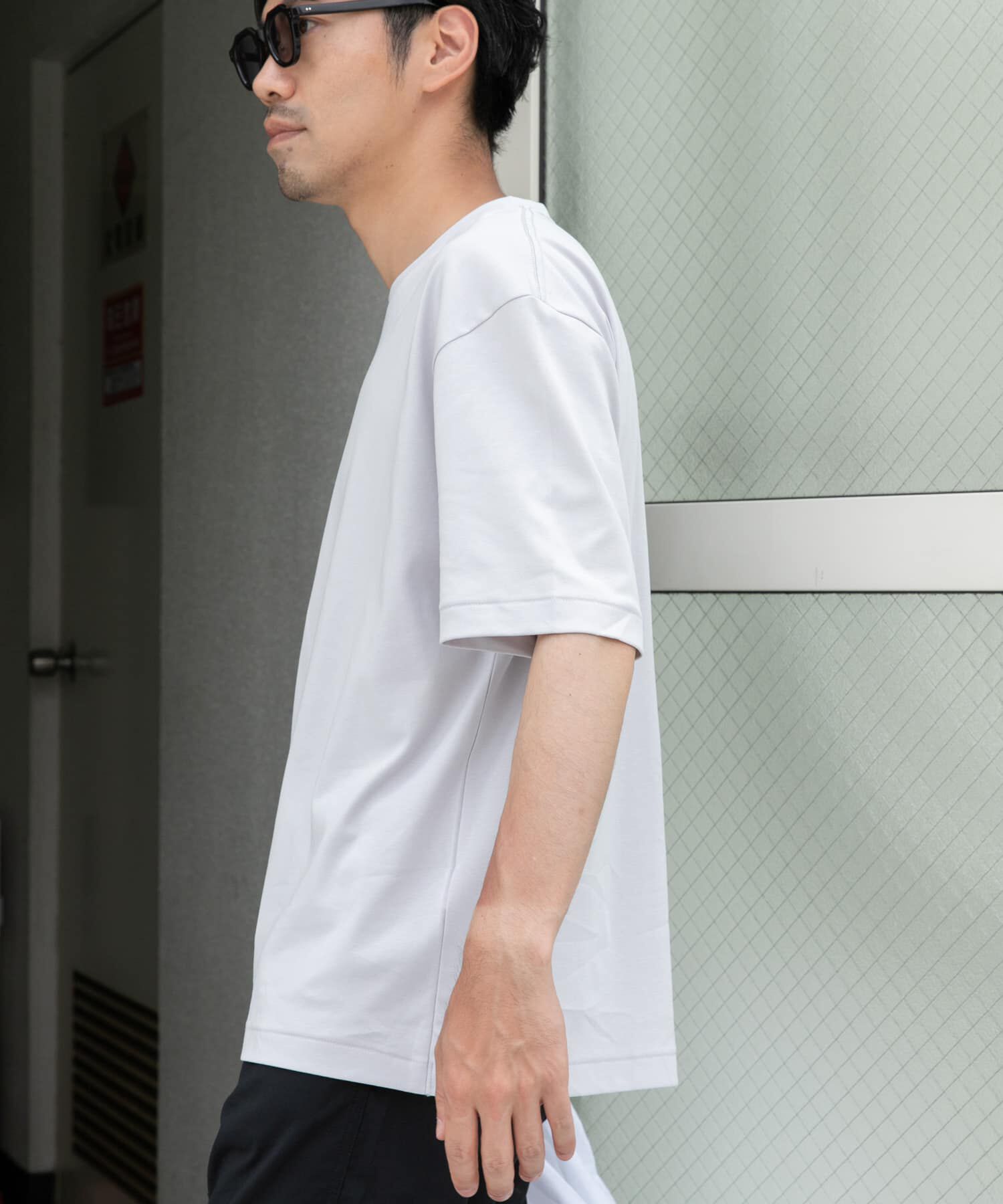 URBAN RESEARCH ROSSO「『XLサイズあり』『UR TECH』防汚加工 リラックスクルーネックTシャツ」|Tシャツ・カットソー|