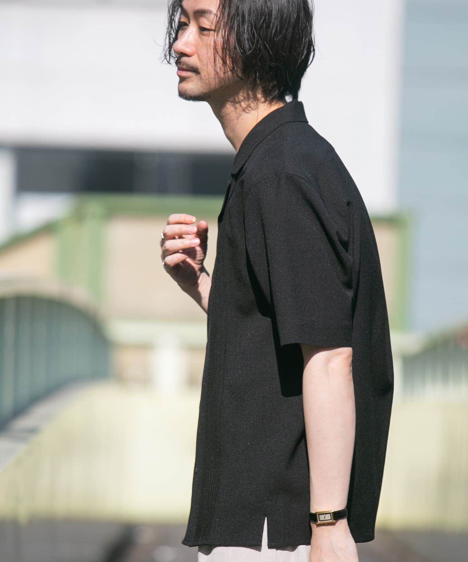 URBAN RESEARCH ROSSO「『WEB限定』『XLサイズあり』ウォッシャブルドライタッチ半袖シャツ」|シャツ・ブラウス|