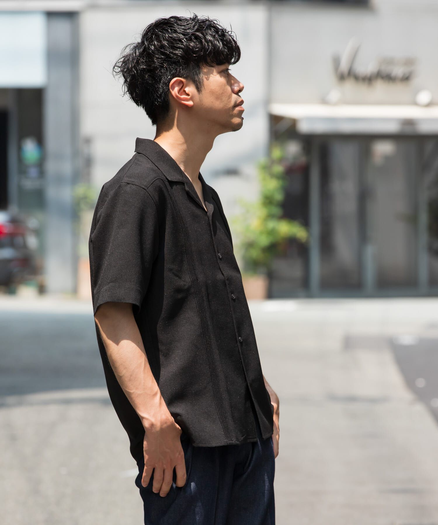 URBAN RESEARCH ROSSO「『WEB限定』『XLサイズあり』ウォッシャブルドライタッチ半袖シャツ」|シャツ・ブラウス|