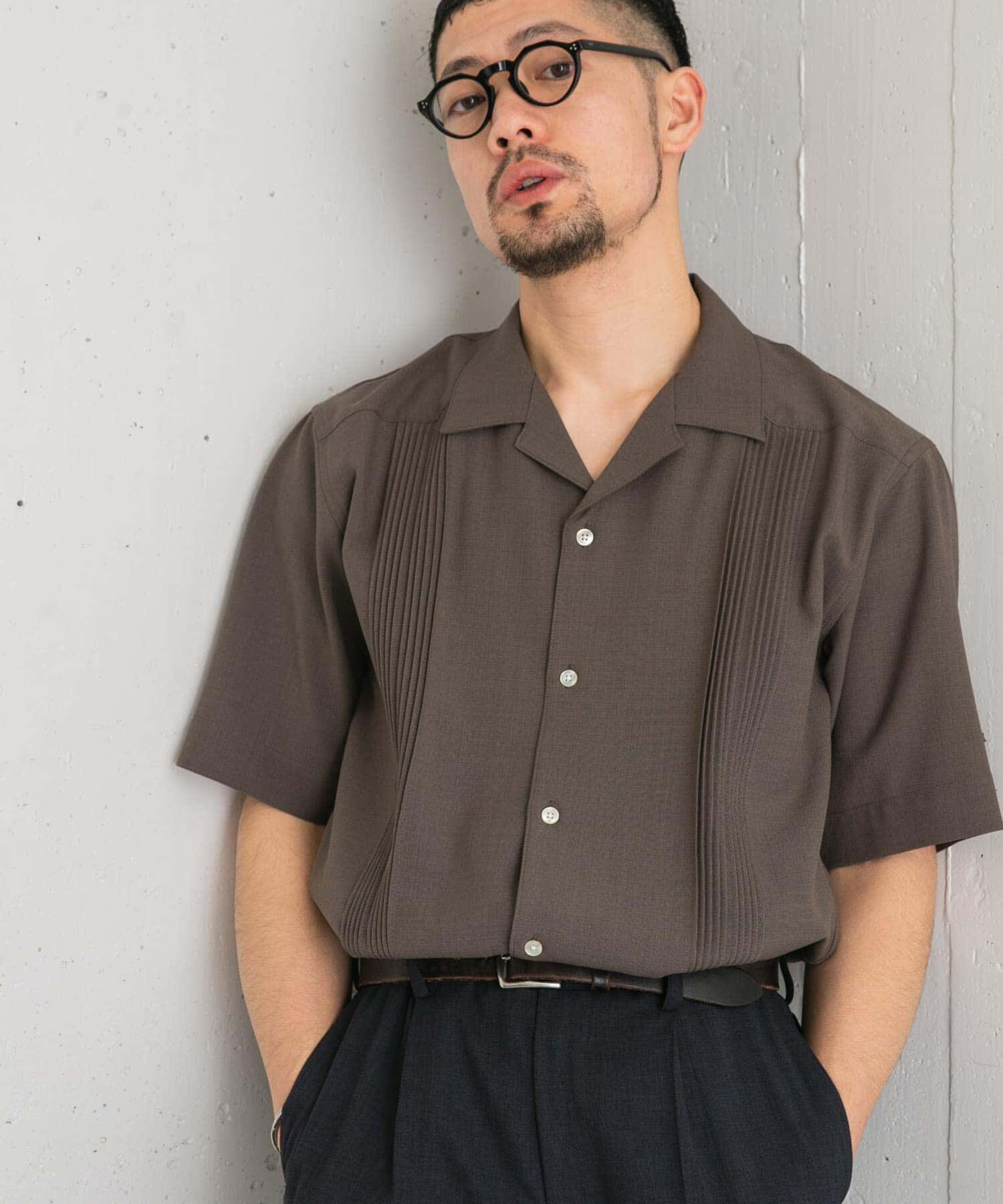 URBAN RESEARCH ROSSO「『WEB限定』『XLサイズあり』ウォッシャブルドライタッチ半袖シャツ」|シャツ・ブラウス|