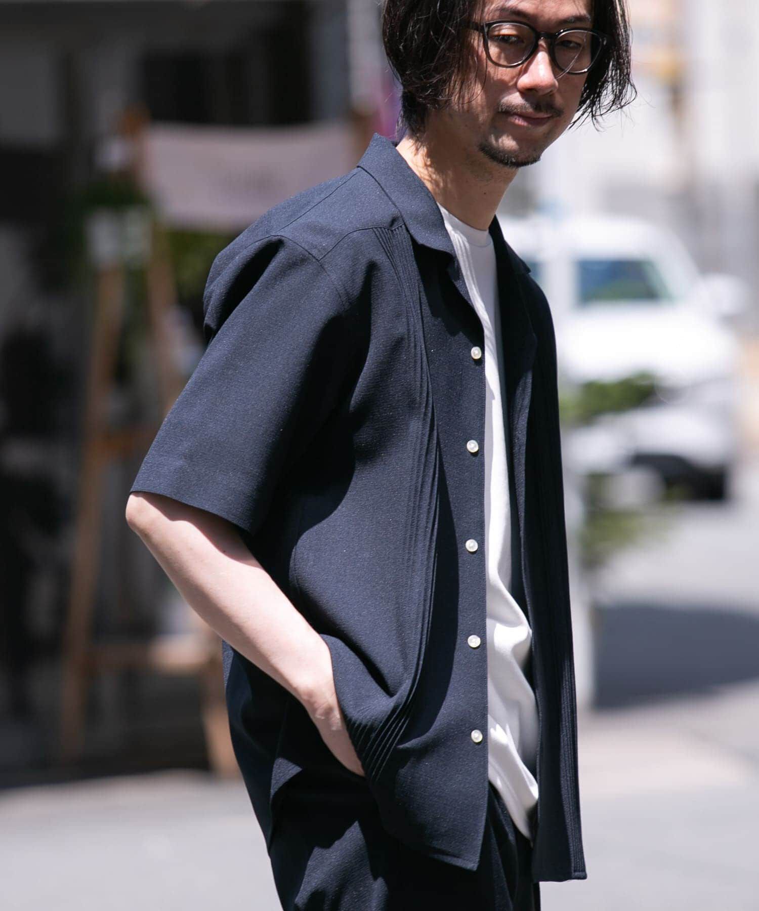 URBAN RESEARCH ROSSO「『WEB限定』『XLサイズあり』ウォッシャブルドライタッチ半袖シャツ」|シャツ・ブラウス|