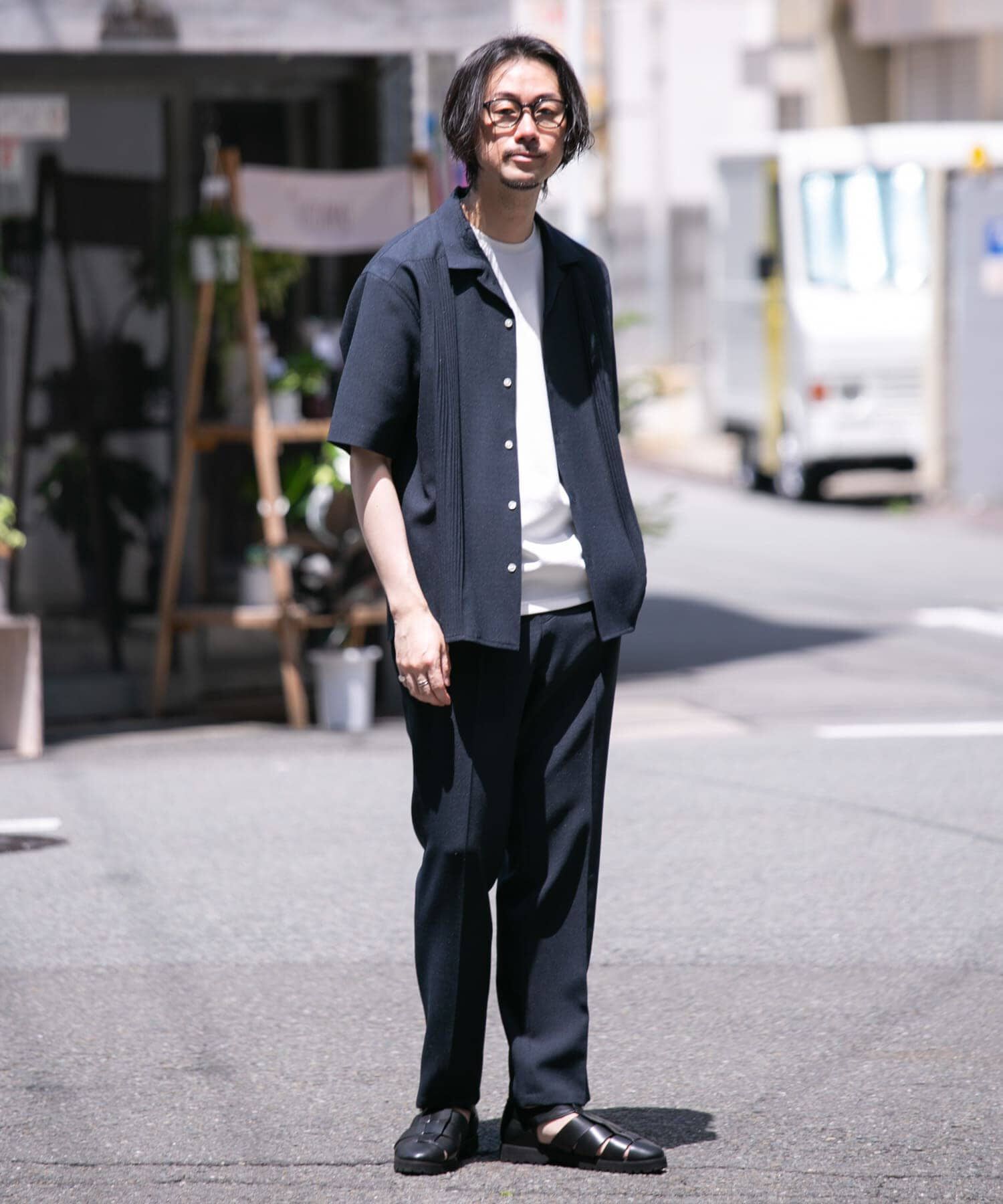 URBAN RESEARCH ROSSO「『WEB限定』『XLサイズあり』ウォッシャブルドライタッチ半袖シャツ」|シャツ・ブラウス|