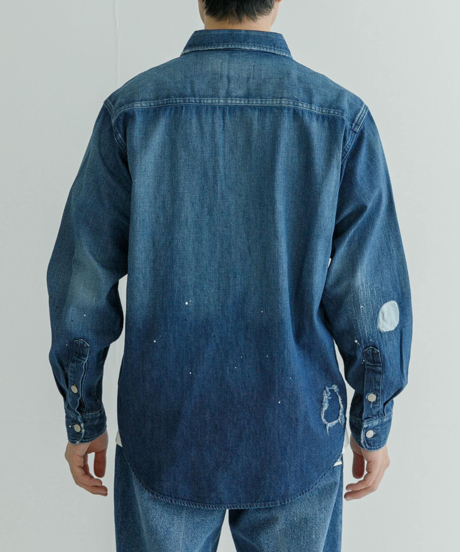 URBAN RESEARCH「FREEMANS SPORTING CLUB　GREAT JONES JEAN SHIRT」|シャツ・ブラウス|