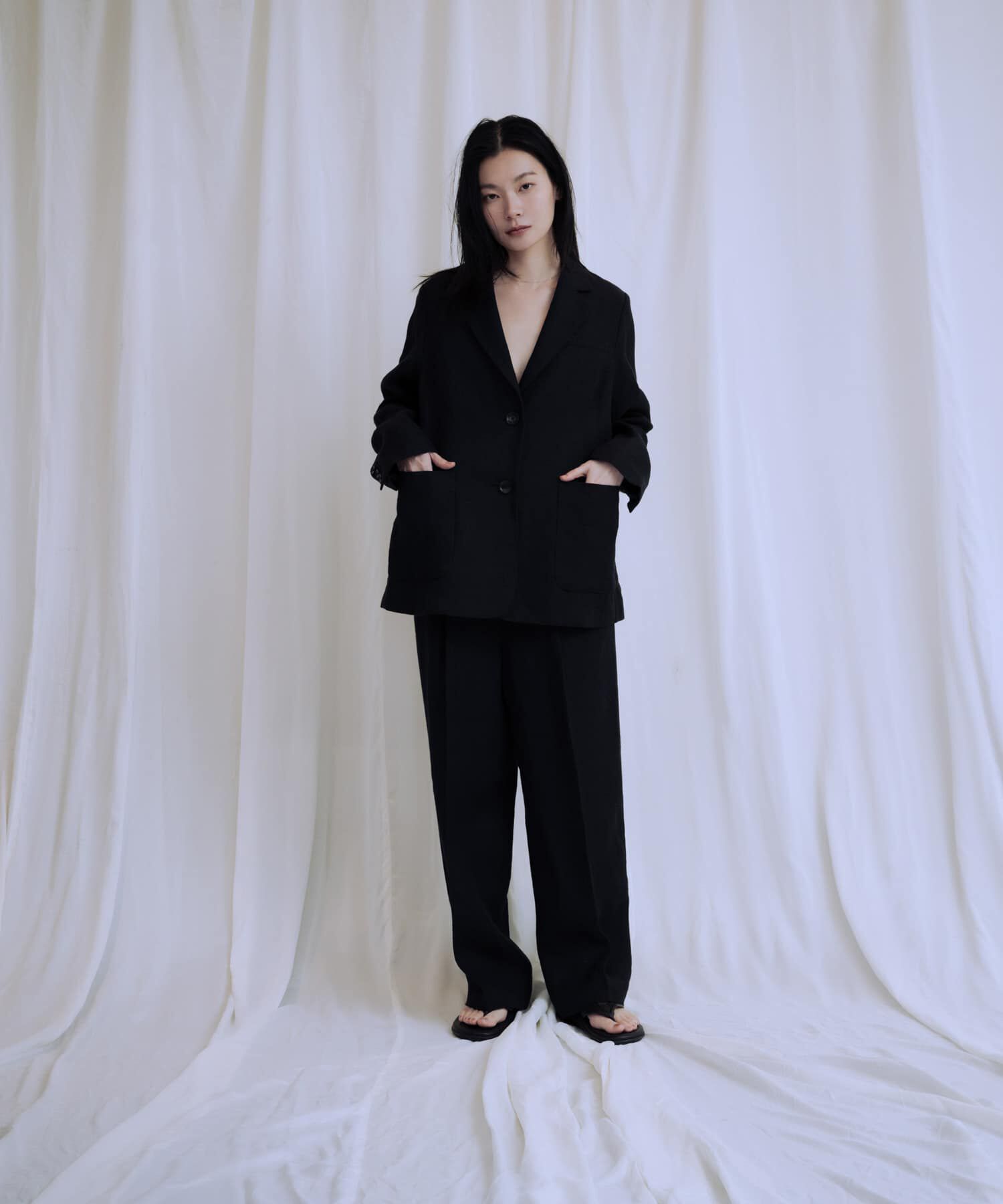 URBAN RESEARCH「『3サイズ展開』new basic　リネンハイウエストパンツ」|その他|