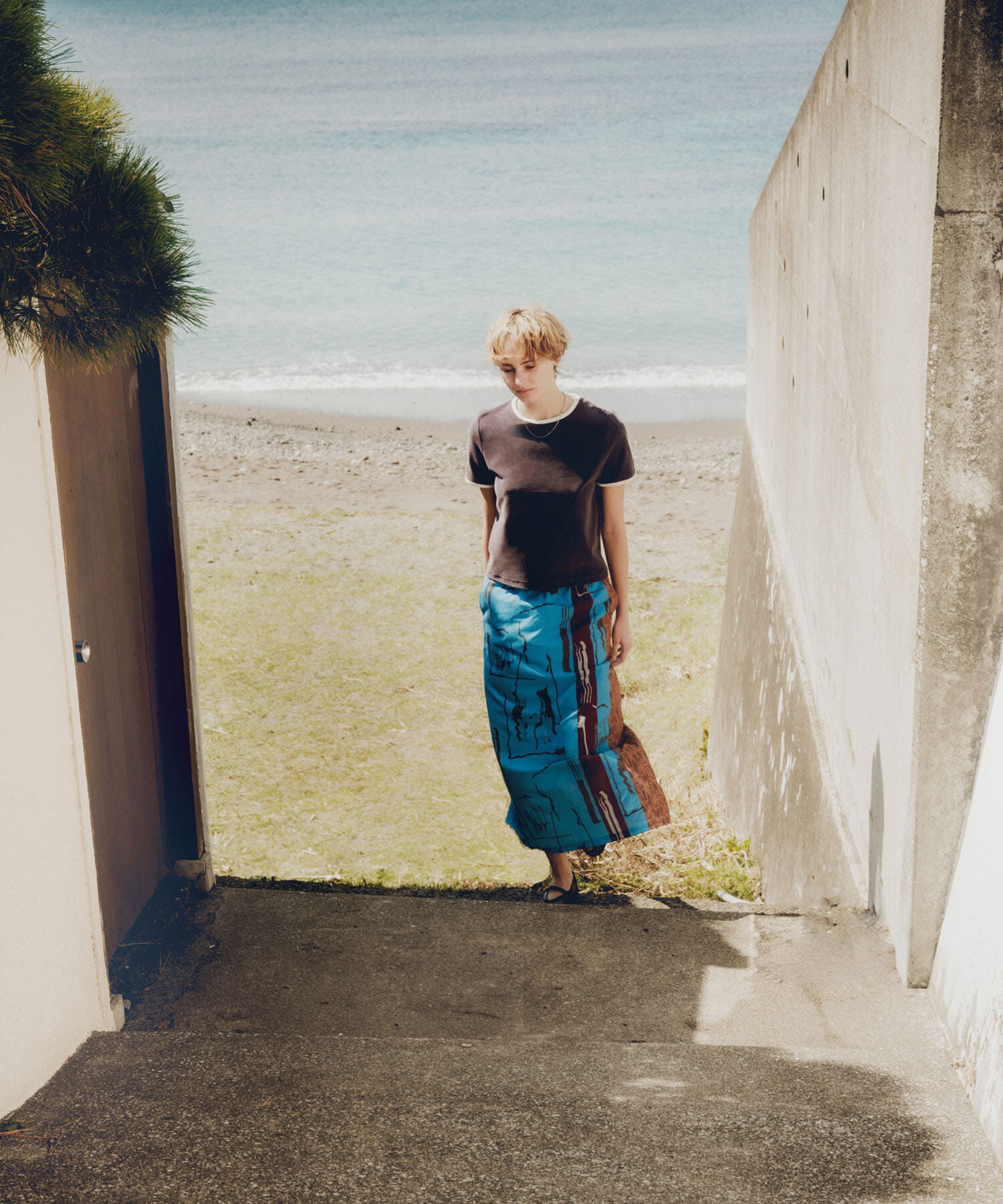 URBAN RESEARCH「『2サイズ展開』アートプリントストレートスカート」|スカート|