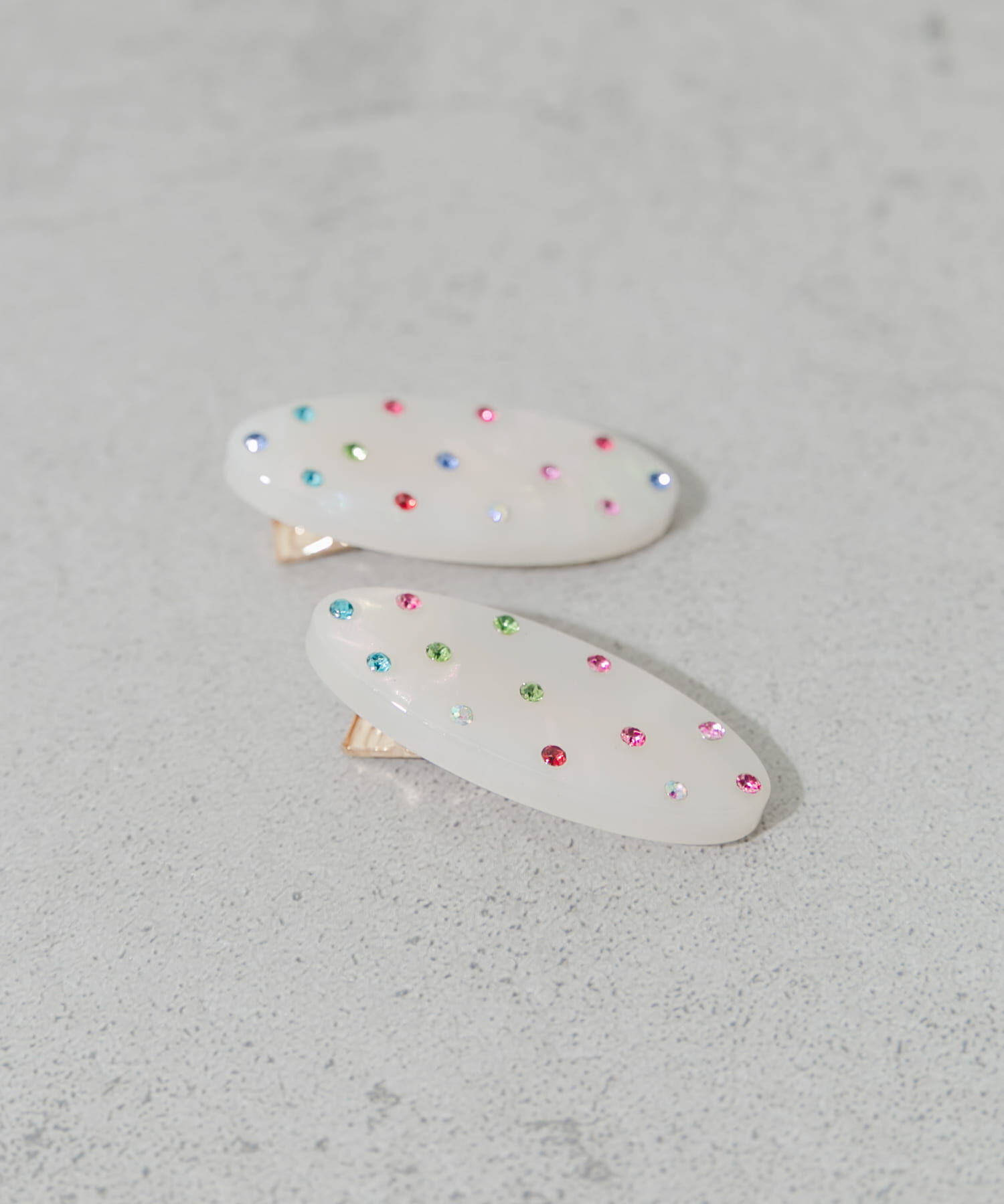 SMELLY「カラフルビジュー2セットピン」|その他|