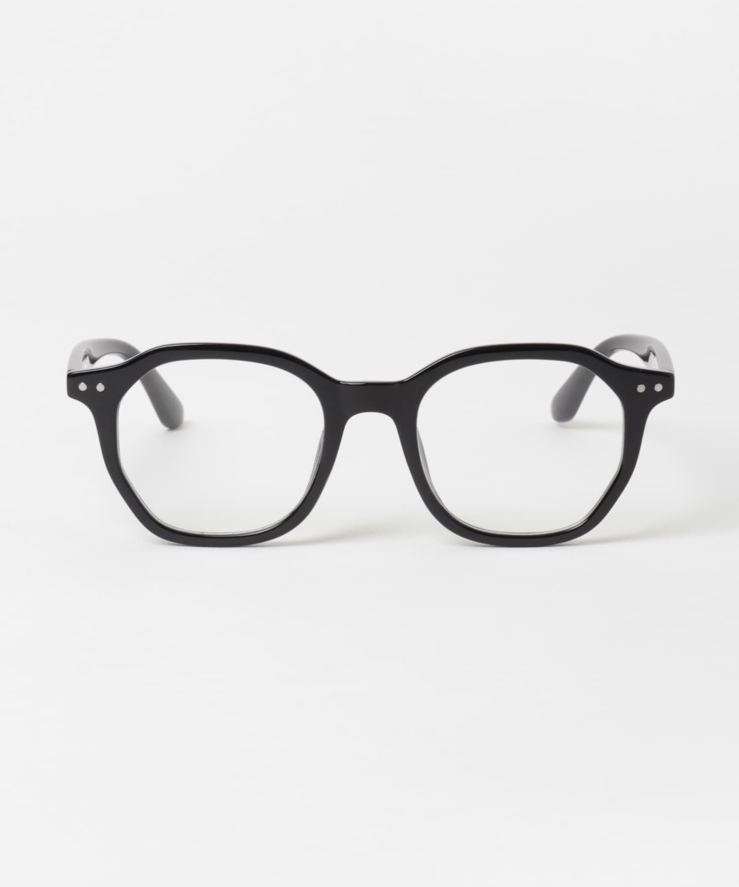 SMELLY「オクタゴンフレームダテメガネ」|メガネ|