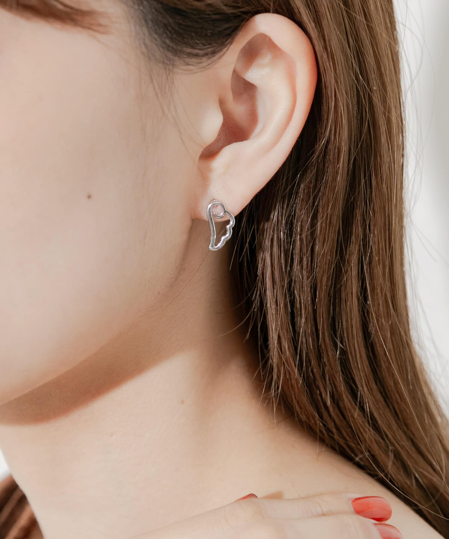 SMELLY「エンジェルフェザー2セットピアス」|ピアス|