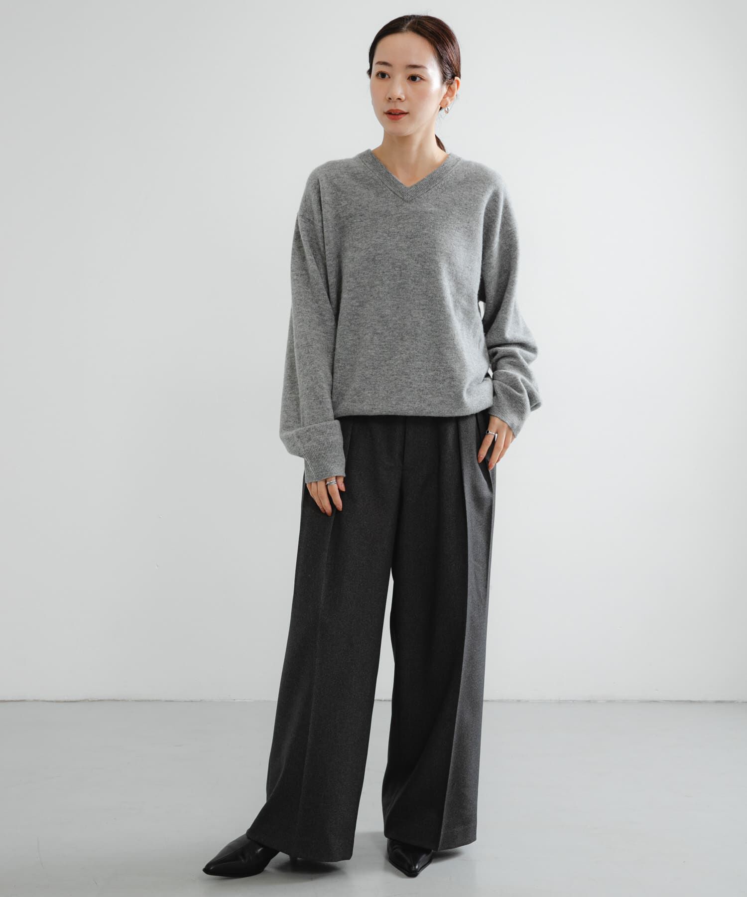 URBAN RESEARCH「『3サイズ展開』 ウールライクツータックワイドパンツ」|その他|