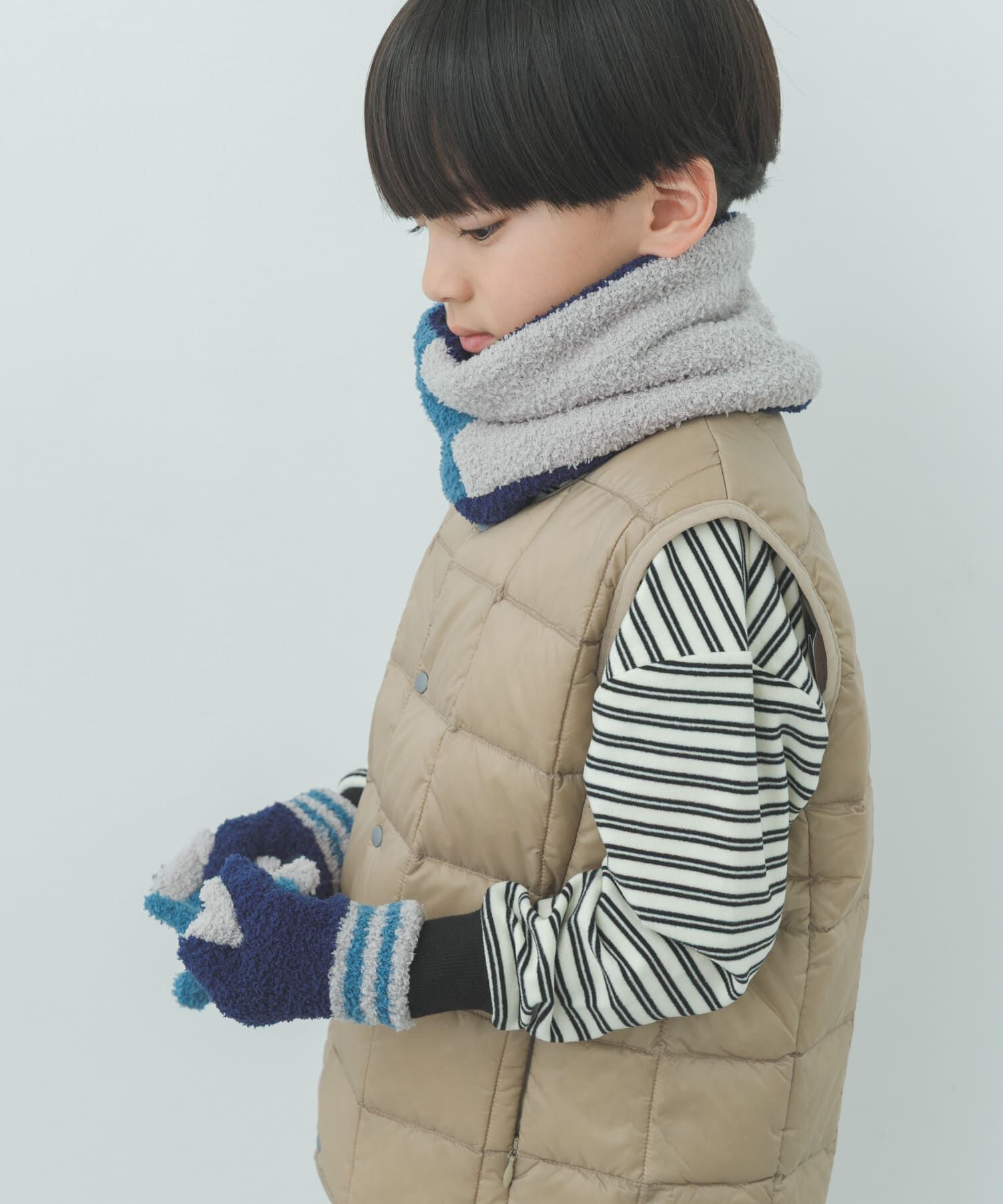 URBAN RESEARCH DOORS「マシュマロトライカラー手袋(KIDS)」|その他|