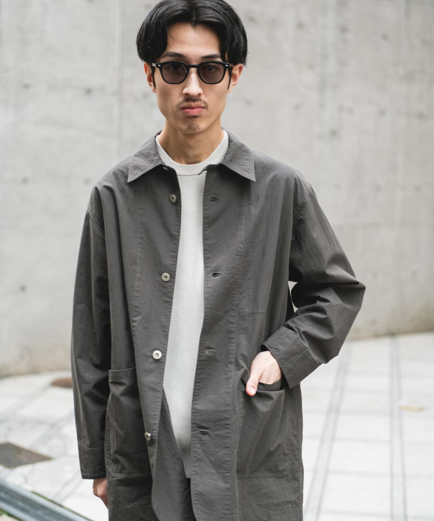 URBAN RESEARCH DOORS「バイオウォッシュ カバーオール ミドルジャケット」|その他|