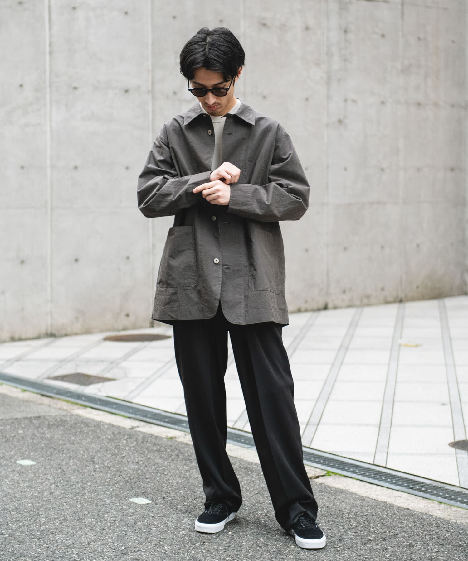 URBAN RESEARCH DOORS「バイオウォッシュ カバーオール ミドルジャケット」|その他|