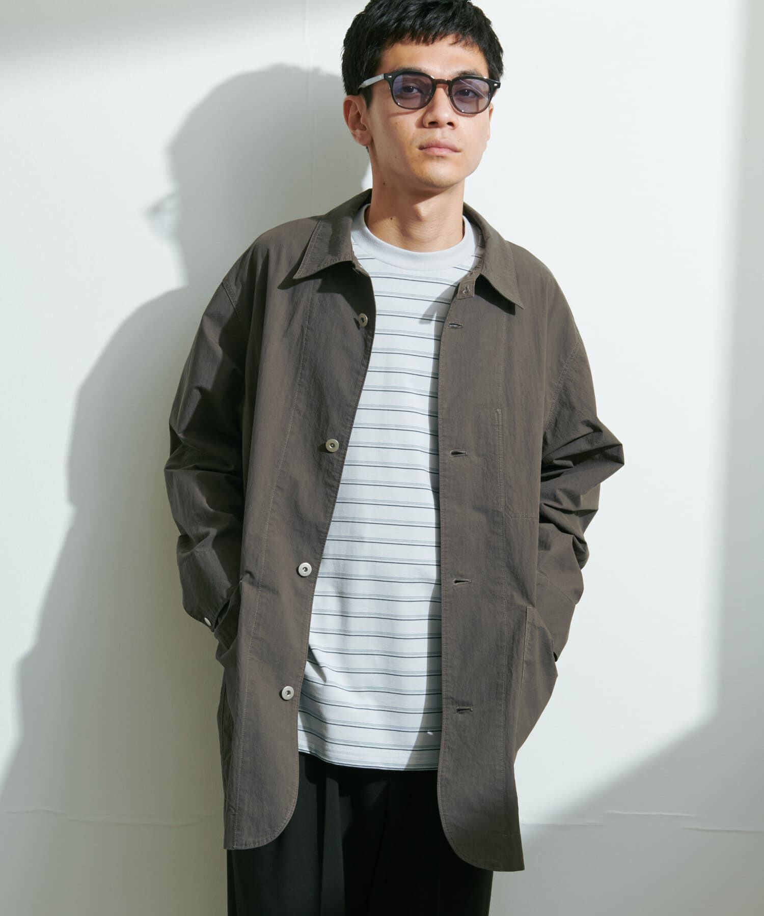 URBAN RESEARCH DOORS「バイオウォッシュ カバーオール ミドルジャケット」|その他|